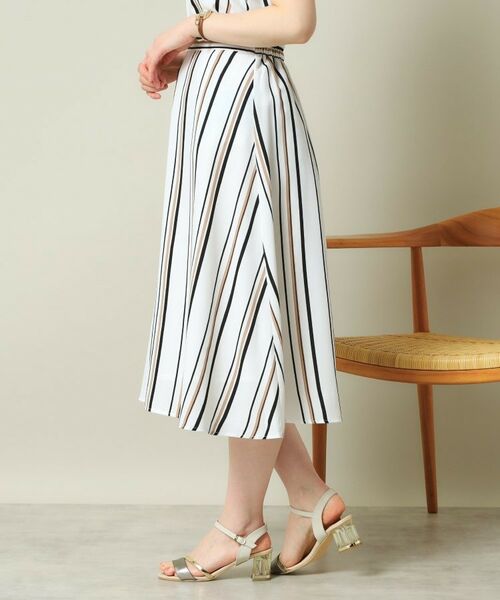 ITS'DEMO / イッツデモ スカート | 【UVケア／吸水速乾／洗濯機OK】麻調合繊スカート＜ラク服シリーズ＞ | 詳細25