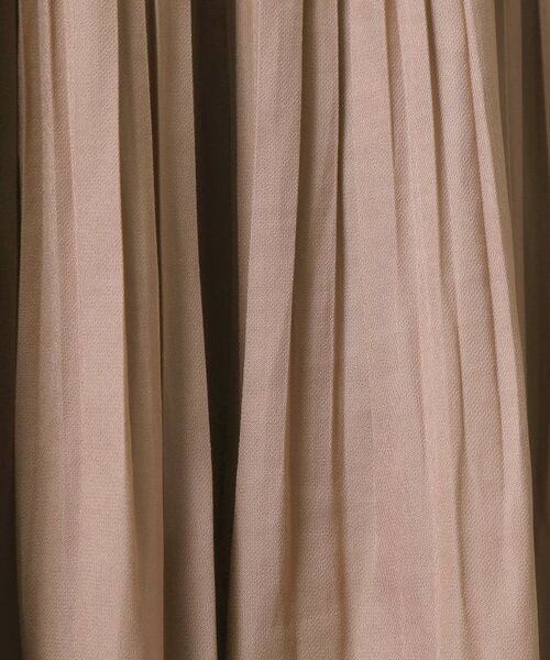 ITS'DEMO / イッツデモ ロング・マキシ丈スカート | 【手洗い可／ウエストゴム】サテンプリーツスカート | 詳細12