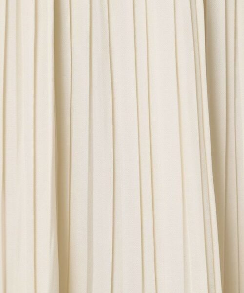 ITS'DEMO / イッツデモ ロング・マキシ丈スカート | 【手洗い可／ウエストゴム】サテンプリーツスカート | 詳細4