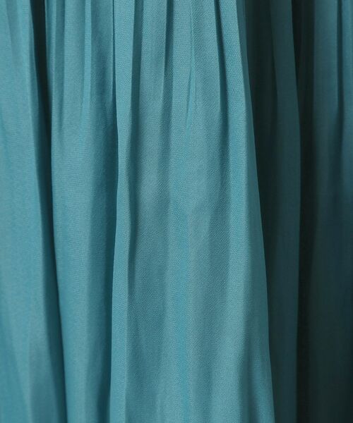 ITS'DEMO / イッツデモ ロング・マキシ丈スカート | 【手洗い可／ウエストゴム】サテンプリーツスカート | 詳細8