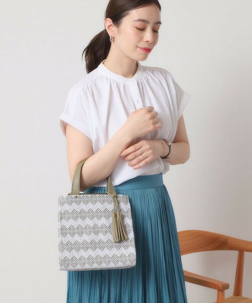 ITS'DEMO / イッツデモ トートバッグ | タッセル付きミニトート | 詳細5