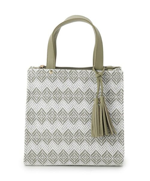 ITS'DEMO / イッツデモ トートバッグ | タッセル付きミニトート | 詳細9