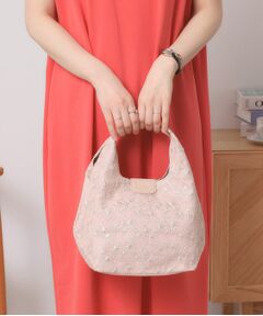 ITS'DEMO / イッツデモ トートバッグ | 花柄レースミニトート