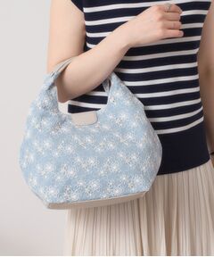 ITS'DEMO / イッツデモ トートバッグ | 花柄レースミニトート