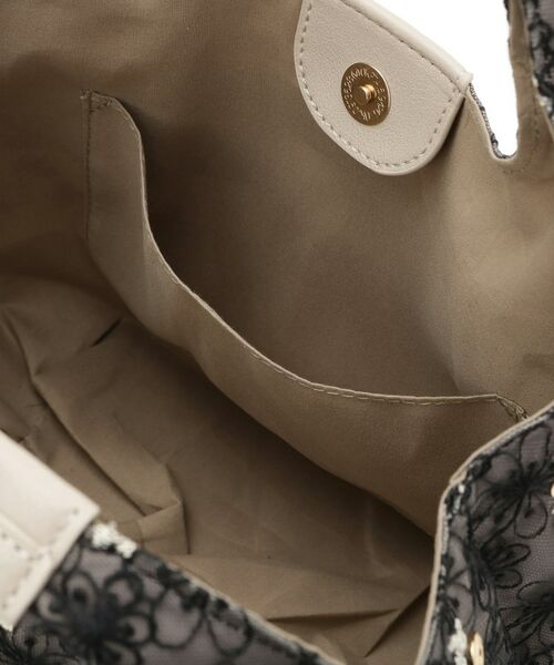 ITS'DEMO / イッツデモ トートバッグ | 花柄レースミニトート | 詳細19