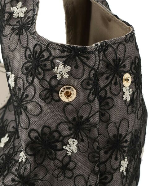 ITS'DEMO / イッツデモ トートバッグ | 花柄レースミニトート | 詳細20