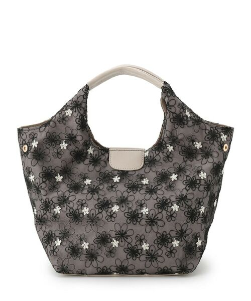 ITS'DEMO / イッツデモ トートバッグ | 花柄レースミニトート | 詳細21