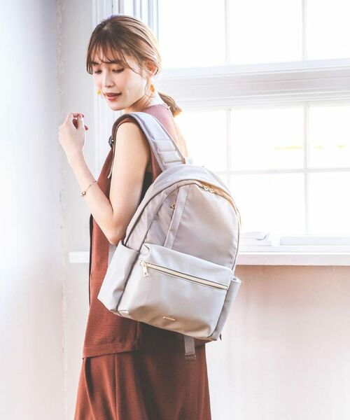 ITS'DEMO / イッツデモ リュック・バックパック | 【A4・PC対応/10ポケット】合皮コンビリュック | 詳細2