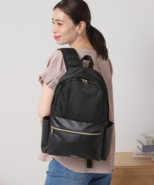 ITS'DEMO / イッツデモ リュック・バックパック | 【A4・PC対応/10ポケット】合皮コンビリュック | 詳細5