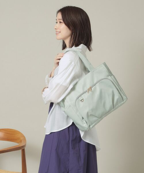 ITS'DEMO / イッツデモ トートバッグ | 【旅行／キャリーオン可】ツイル14ポケット2WAYトート | 詳細9