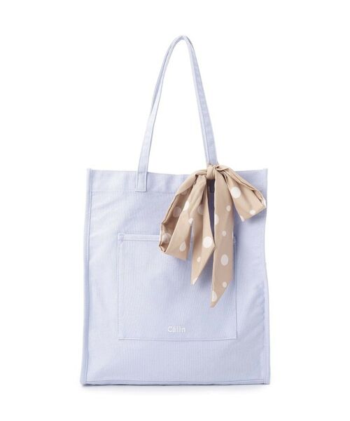 ITS'DEMO / イッツデモ トートバッグ | 【A4対応／推し活】リボン付きキャンバストート | 詳細13