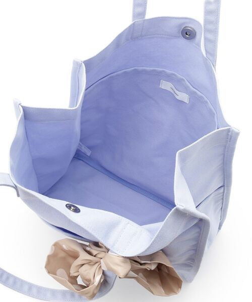 ITS'DEMO / イッツデモ トートバッグ | 【A4対応／推し活】リボン付きキャンバストート | 詳細17