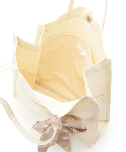 ITS'DEMO / イッツデモ トートバッグ | 【A4対応／推し活】リボン付きキャンバストート | 詳細18