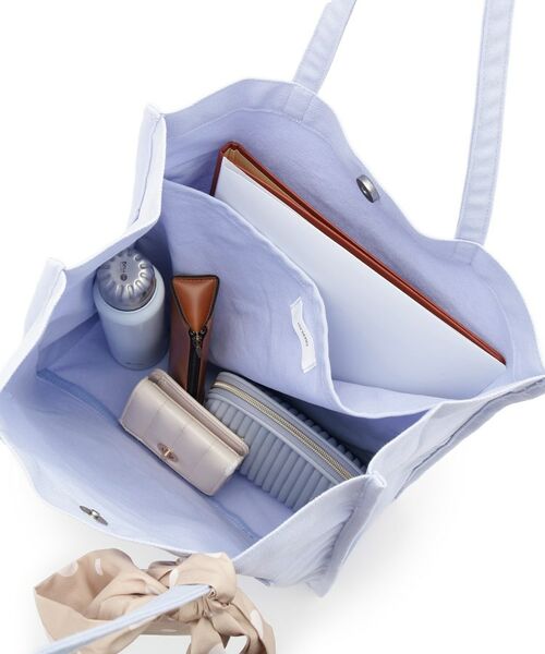 ITS'DEMO / イッツデモ トートバッグ | 【A4対応／推し活】リボン付きキャンバストート | 詳細21