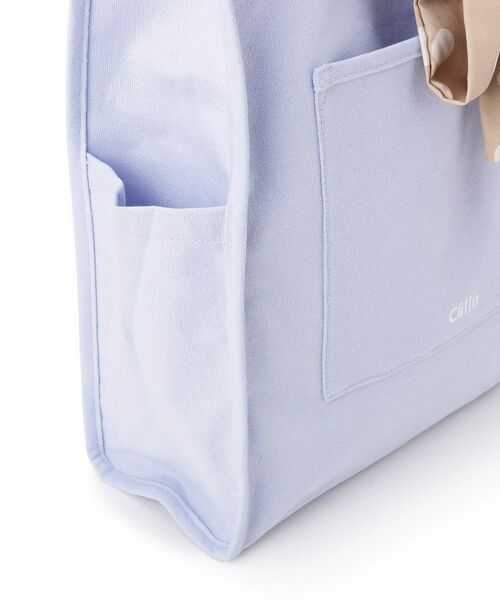 ITS'DEMO / イッツデモ トートバッグ | 【A4対応／推し活】リボン付きキャンバストート | 詳細24