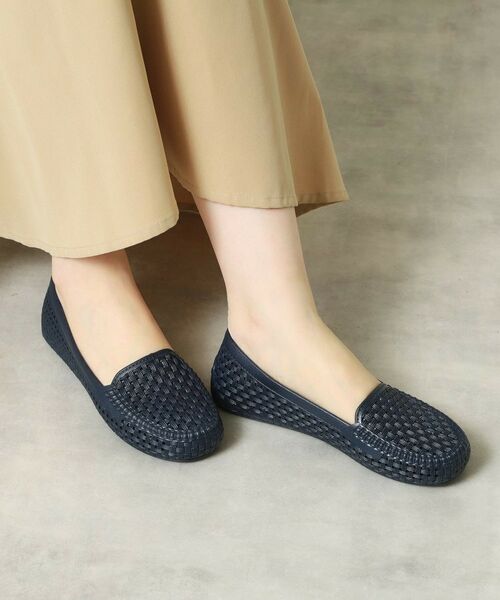 セール】 メッシュモカシン（ラバーシューズ） （フラット