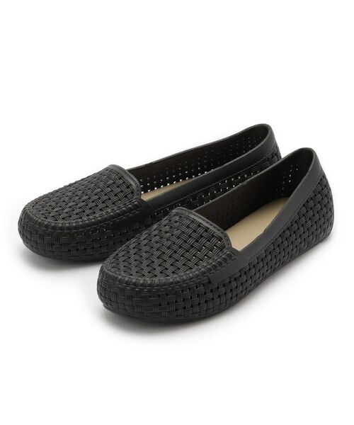 ITS'DEMO/イッツデモ メッシュモカシン(ラバーシューズ) ブラック(019) 40(23.5cm) ITS'DEMO/イッツデモ メッシュモカシン(ラバーシューズ) ブラック(019) 40(23.5cm)