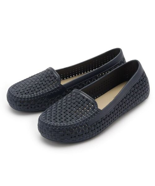 ITS'DEMO/イッツデモ メッシュモカシン(ラバーシューズ) ネイビー(094) 40(23.5cm) ITS'DEMO/イッツデモ メッシュモカシン(ラバーシューズ) ネイビー(094) 40(23.5cm)