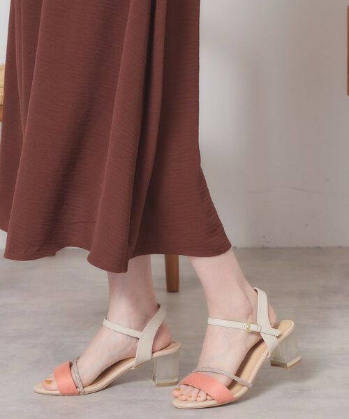 ITS'DEMO / イッツデモ サンダル | 【M・L展開】クリアヒールサンダル | 詳細6