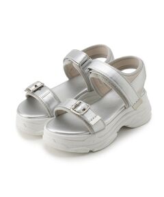 ITS'DEMO / イッツデモ サンダル | 【M・L展開】バックルベルト合皮スポサン