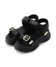 ITS'DEMO / イッツデモ サンダル | 【M・L展開】バックルベルト合皮スポサン