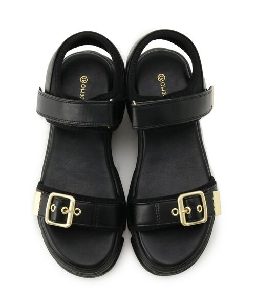 ITS'DEMO / イッツデモ サンダル | 【M・L展開】バックルベルト合皮スポサン | 詳細4