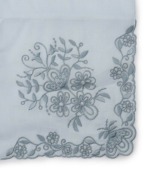 ITS'DEMO / イッツデモ バンダナ・スカーフ | 【手洗い可】パール調リング付コットンスカーフ | 詳細4