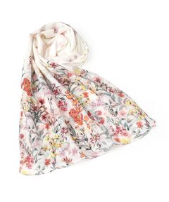 ITS'DEMO / イッツデモ マフラー・ショール・スヌード・ストール | 【洗濯可】フラワーコットンストール