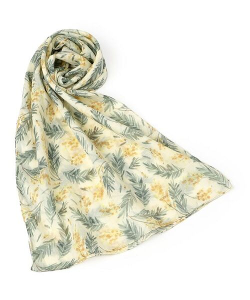 ITS'DEMO / イッツデモ マフラー・ショール・スヌード・ストール | 【洗濯可】ミモザコットンストール | 詳細1