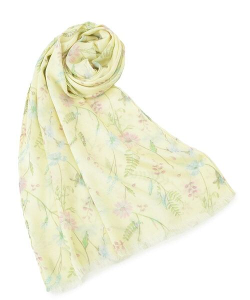 ITS'DEMO / イッツデモ マフラー・ショール・スヌード・ストール | 【UV／接触冷感／手洗い可】ボタニカルレーヨンストール | 詳細1