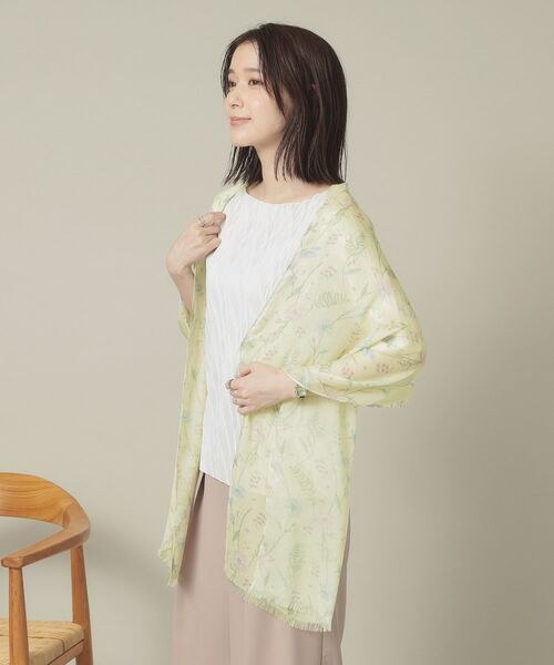 ITS'DEMO / イッツデモ マフラー・ショール・スヌード・ストール | 【UV／接触冷感／手洗い可】ボタニカルレーヨンストール | 詳細5