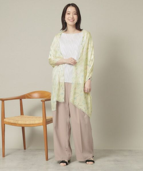 ITS'DEMO / イッツデモ マフラー・ショール・スヌード・ストール | 【UV／接触冷感／手洗い可】ボタニカルレーヨンストール | 詳細6