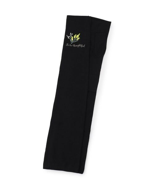 ITS'DEMO / イッツデモ 手袋 | 【UV／接触冷感／ギフトに】花言葉刺繍アームカバー | 詳細1