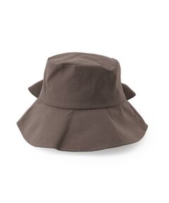 ITS'DEMO / イッツデモ ハット | 【サイズ調整可／手洗い可／UV】バックリボンスリットハット