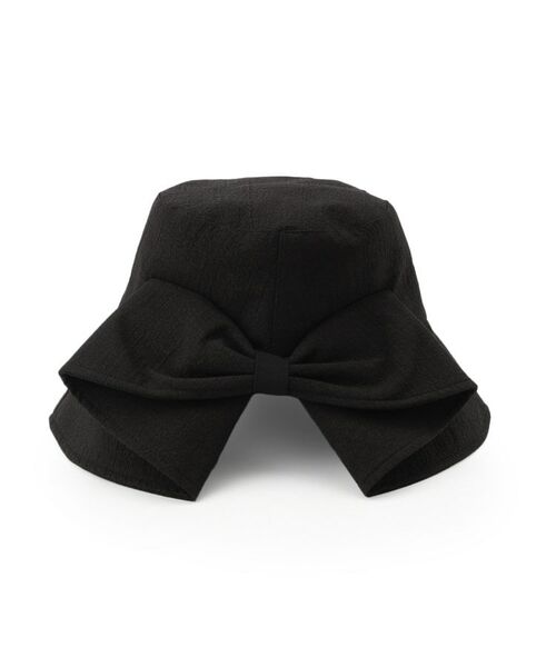 ITS'DEMO / イッツデモ ハット | 【サイズ調整可／手洗い可／UV】バックリボンスリットハット | 詳細2