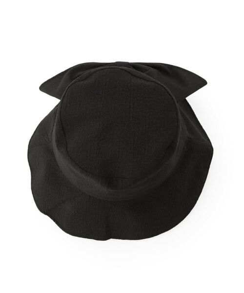 ITS'DEMO / イッツデモ ハット | 【サイズ調整可／手洗い可／UV】バックリボンスリットハット | 詳細3