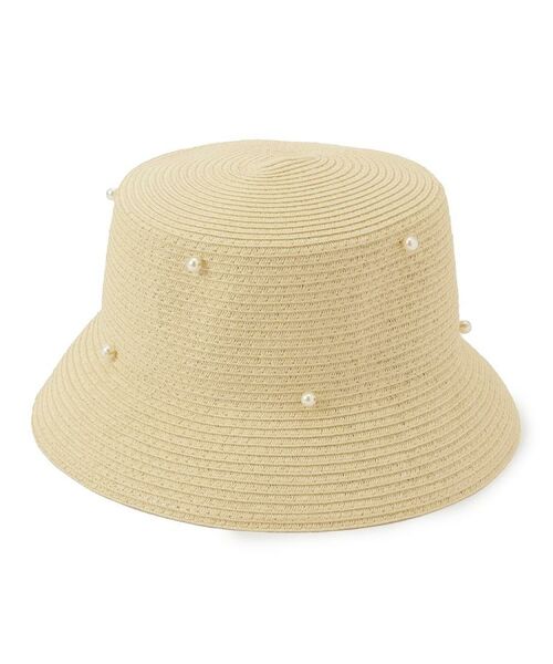 ITS'DEMO / イッツデモ ハット | 【サイズ調整可】パール調ペーパーベルハット | 詳細6