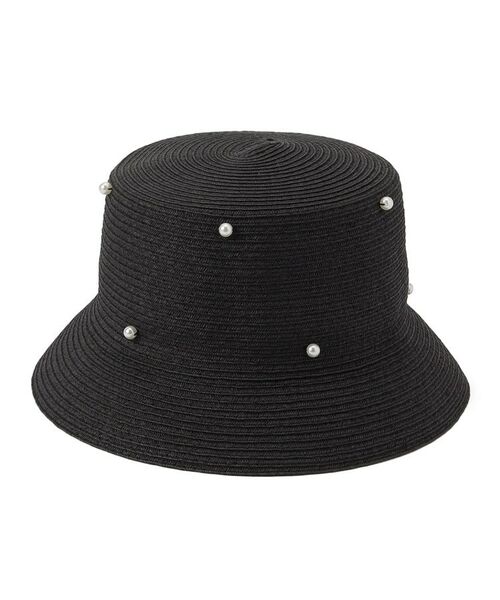 ITS'DEMO / イッツデモ ハット | 【サイズ調整可】パール調ペーパーベルハット | 詳細7