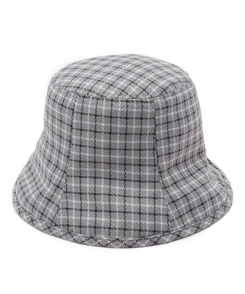ITS'DEMO / イッツデモ ハット | 【サイズ調整可／手洗い可】サマーチェックチューリップハット | 詳細1