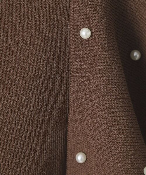 ITS'DEMO / イッツデモ ニット・セーター | 【さらりタッチ／手洗い可】パール調フレア袖ニット | 詳細18