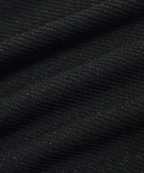 ITS'DEMO / イッツデモ ニット・セーター | 【さらりタッチ／ラメ／洗濯機OK】ラメガーターフレンチニット | 詳細12
