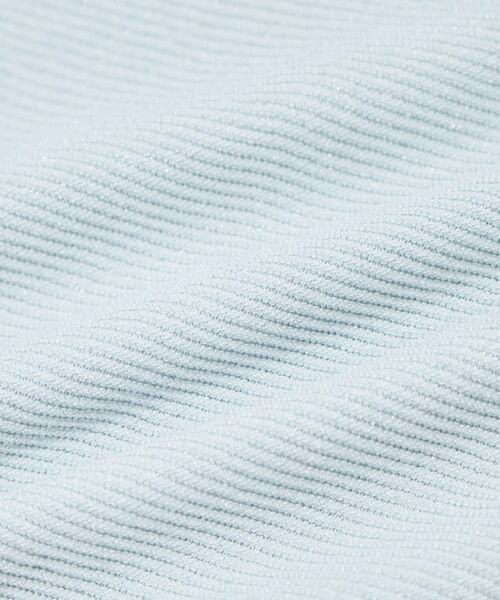 ITS'DEMO / イッツデモ ニット・セーター | 【さらりタッチ／ラメ／洗濯機OK】ラメガーターフレンチニット | 詳細20