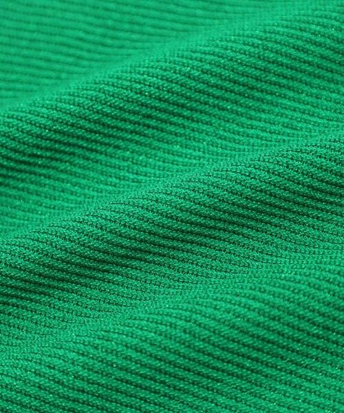 ITS'DEMO / イッツデモ ニット・セーター | 【さらりタッチ／ラメ／洗濯機OK】ラメガーターフレンチニット | 詳細24