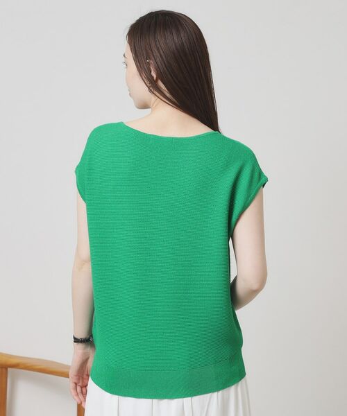 ITS'DEMO / イッツデモ ニット・セーター | 【さらりタッチ／ラメ／洗濯機OK】ラメガーターフレンチニット | 詳細27