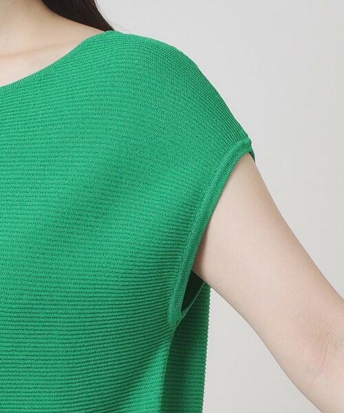 ITS'DEMO / イッツデモ ニット・セーター | 【さらりタッチ／ラメ／洗濯機OK】ラメガーターフレンチニット | 詳細29