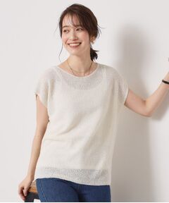 ITS'DEMO / イッツデモ ニット・セーター | 【手洗い可】ブークレラメフレンチニット