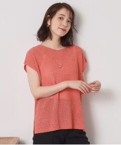 ITS'DEMO / イッツデモ ニット・セーター | 【手洗い可】ブークレラメフレンチニット