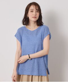 ITS'DEMO / イッツデモ ニット・セーター | 【手洗い可】ブークレラメフレンチニット