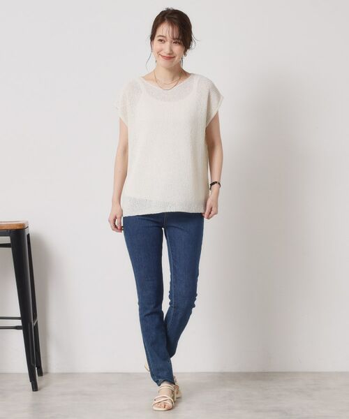 ITS'DEMO / イッツデモ ニット・セーター | 【手洗い可】ブークレラメフレンチニット | 詳細3