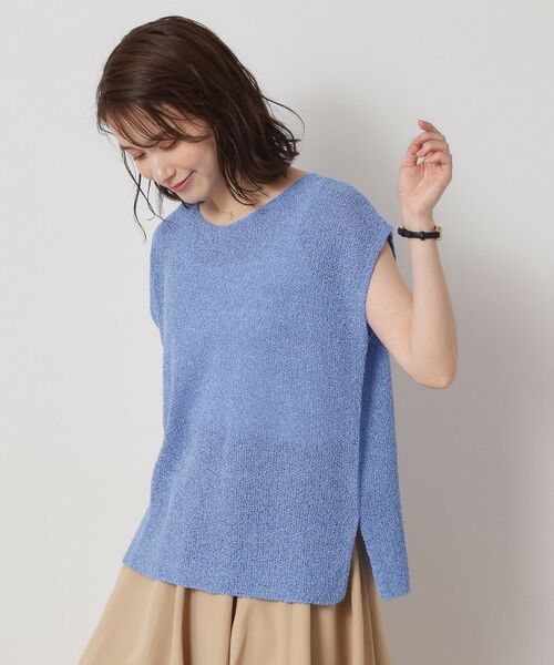 ITS'DEMO / イッツデモ ニット・セーター | 【手洗い可】ブークレラメフレンチニット | 詳細5